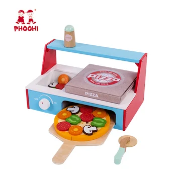 wooden pretend play food