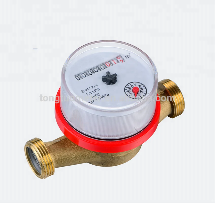 Iso 4064 Class B Single Jet Dry Dial Vane Wheel Water Meter Buy