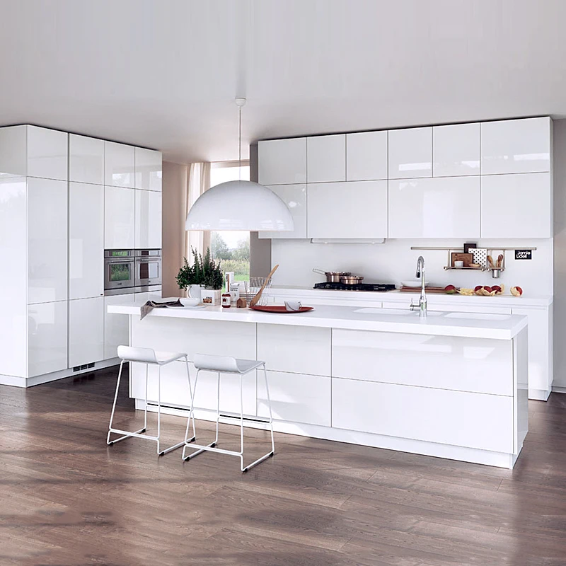 
customized design/size/color modern fashionable kitchen cabinet kitchen model  (928074215)