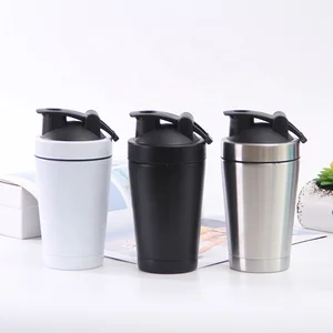 Image of 500ml vacuum flask double wall stainless steel shaker bottle