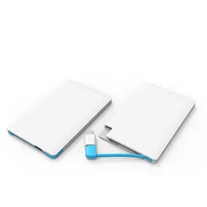 Credit Card Power Bank 2500mAh 40000mAh Capacity
