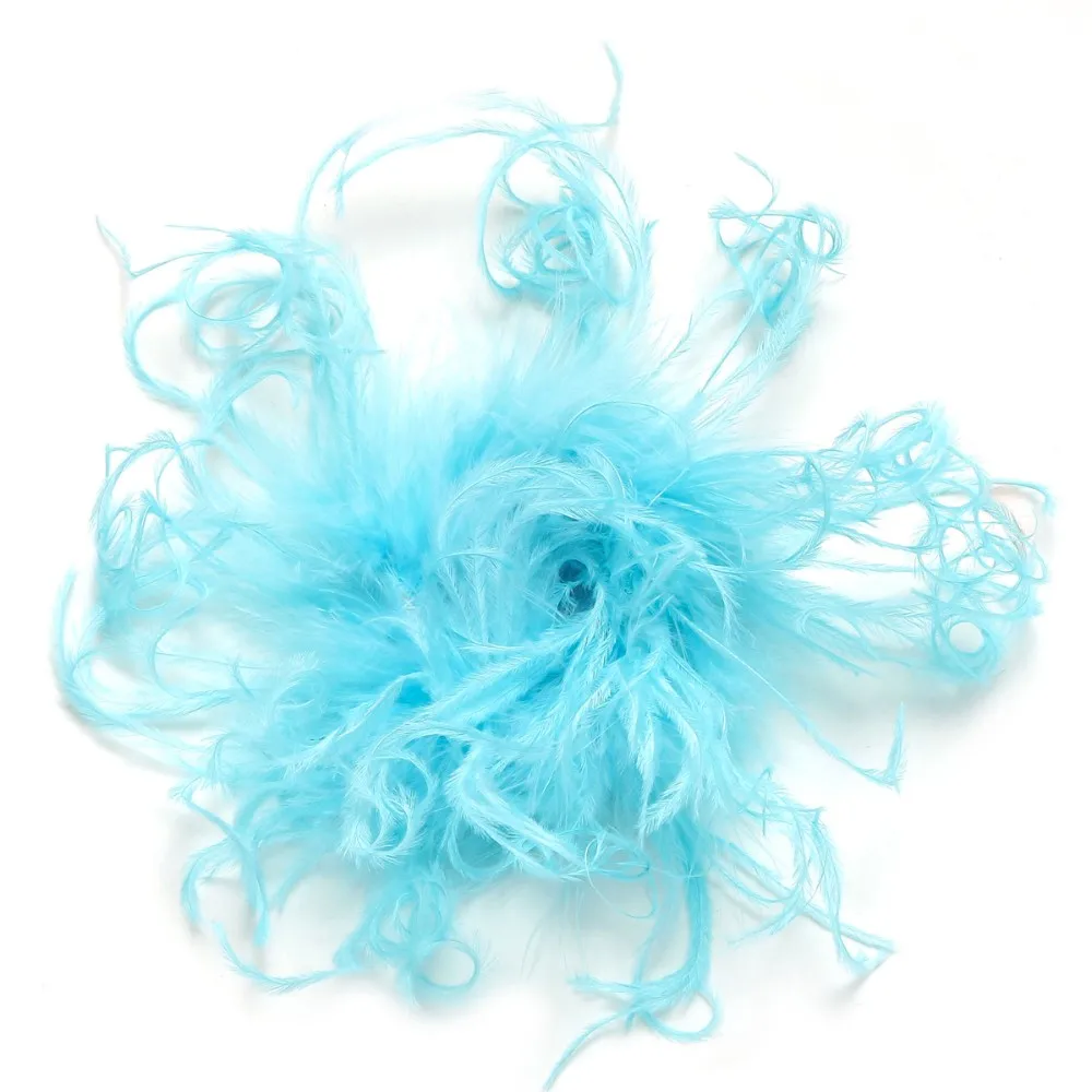 wholesale curly ostrich puffs