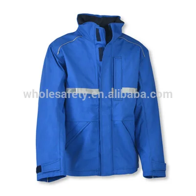 
EN 13034 (PB6) reflective chemical protective suit with fixed hood 