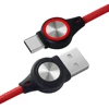 Mobile Phone Fast Charging Data Line Intelligent Variable Light 3A Fast Charge Braided Wire For Iphone