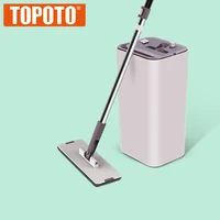 

TOPOTO Self Squeeze Single Bucket Spin Magic Mop