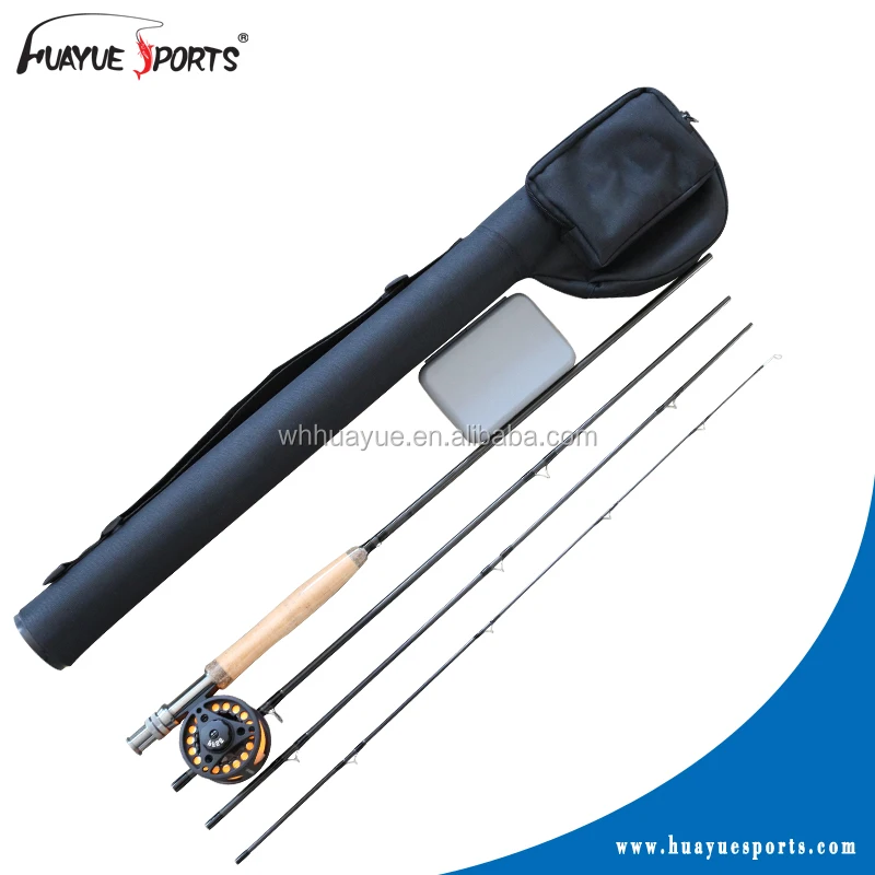 

Ready to go fishing rod and reel combo fishing equipment, Customized color