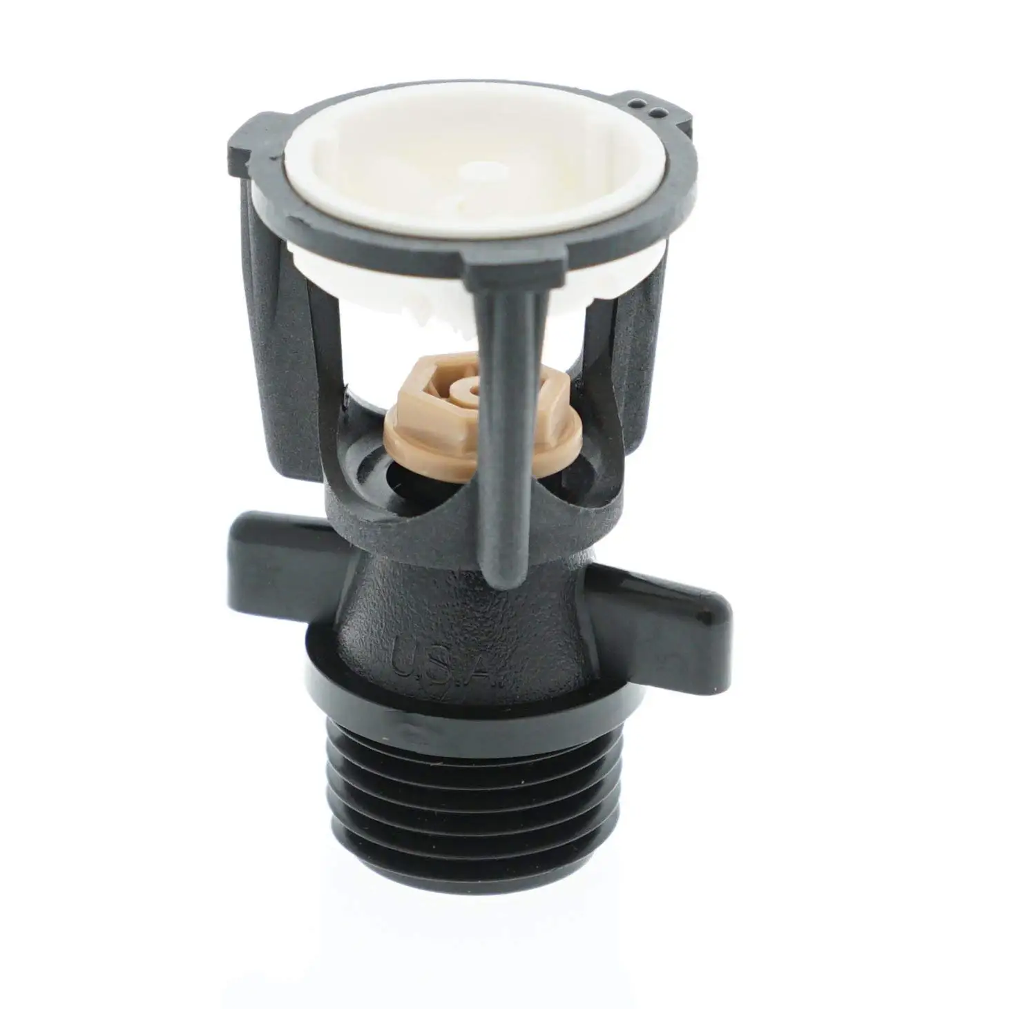 #6-Gold Nozzle Inverted Senninger Mini-Wobbler Orientation