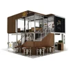 2019 new products high quality luxury office designed pop-up coffee shop container or living house with low price