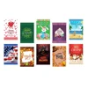 Amazon Hot Sale 12x18 inch BeautifulLife Seasonal Garden Flags Set of 10 Bright and Shine Small Holiday Yard Flags