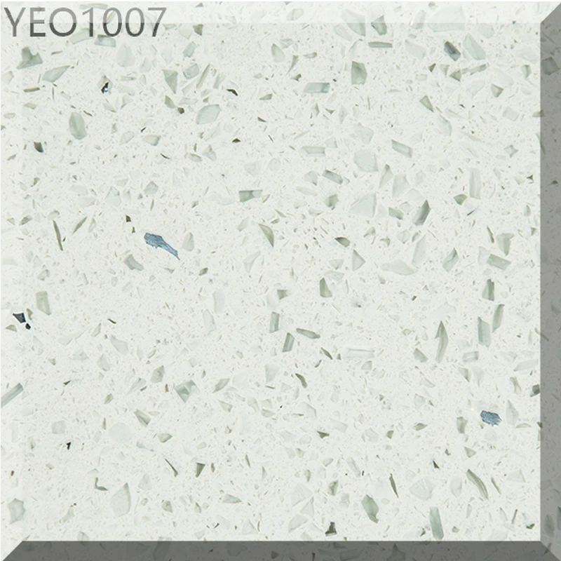 
Diamond White Quartz Tiles Quartz Stone Slab 