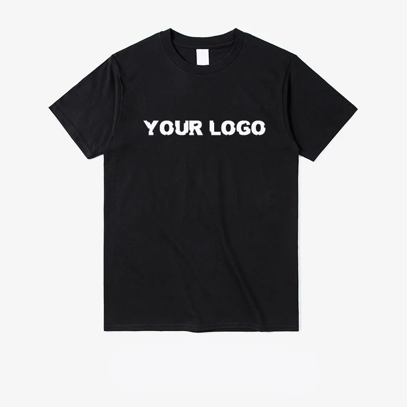 
Custom short sleeve 100% cotton printing blank t-shirt men in clothing manufacture 