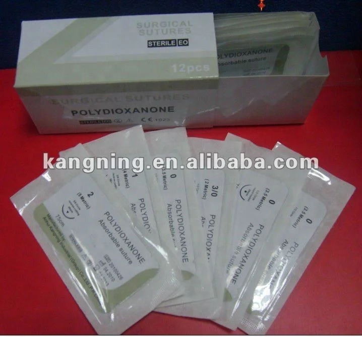 
Cheap price PDO suture with needle 