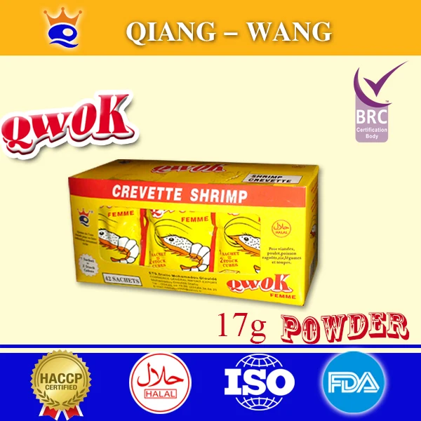 10g/saches halal muslim products dried shrimp instant powder