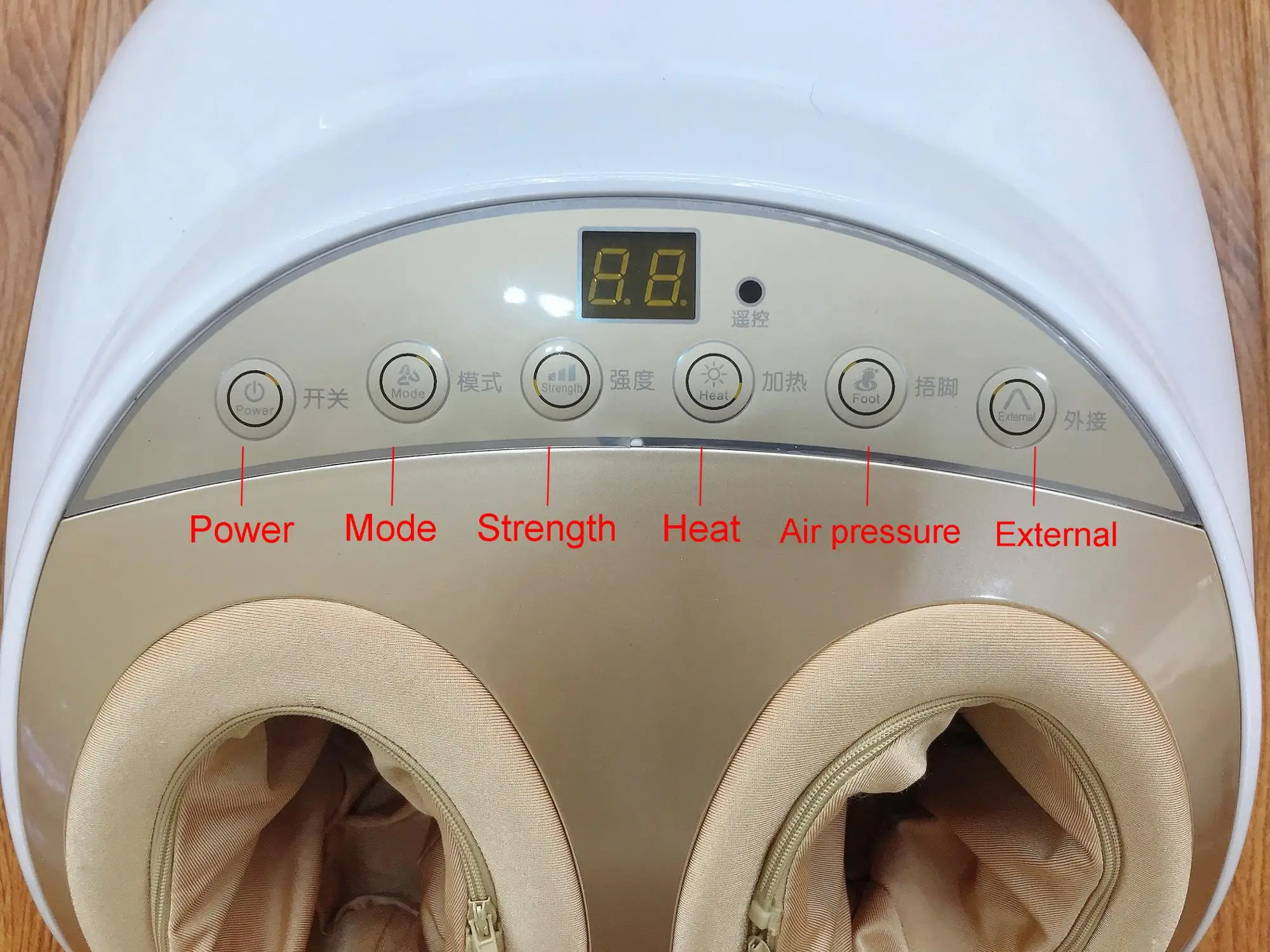 Electric Reflexology Promote Blood Circulation Vibration Shiatsu Air
