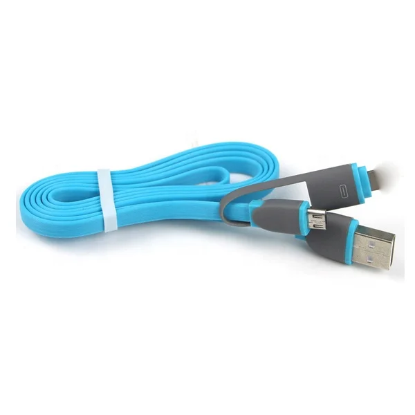 

Custom Design 2 in 1 usb Charger Cable