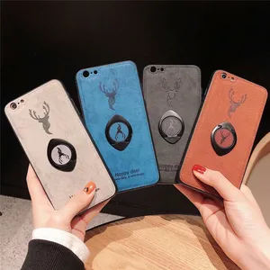 Deer Soft Cloth Phone Cover iPhone 6 7 8 X XS XR Plus Max
