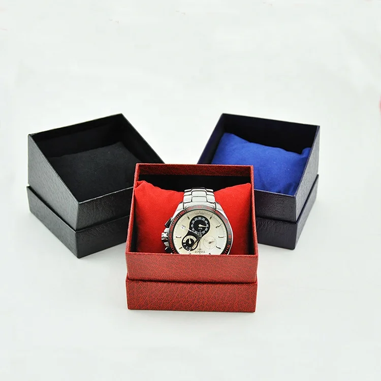 

Luxury Custom Paper Watch Box On Stock, Cmyk or pantone color