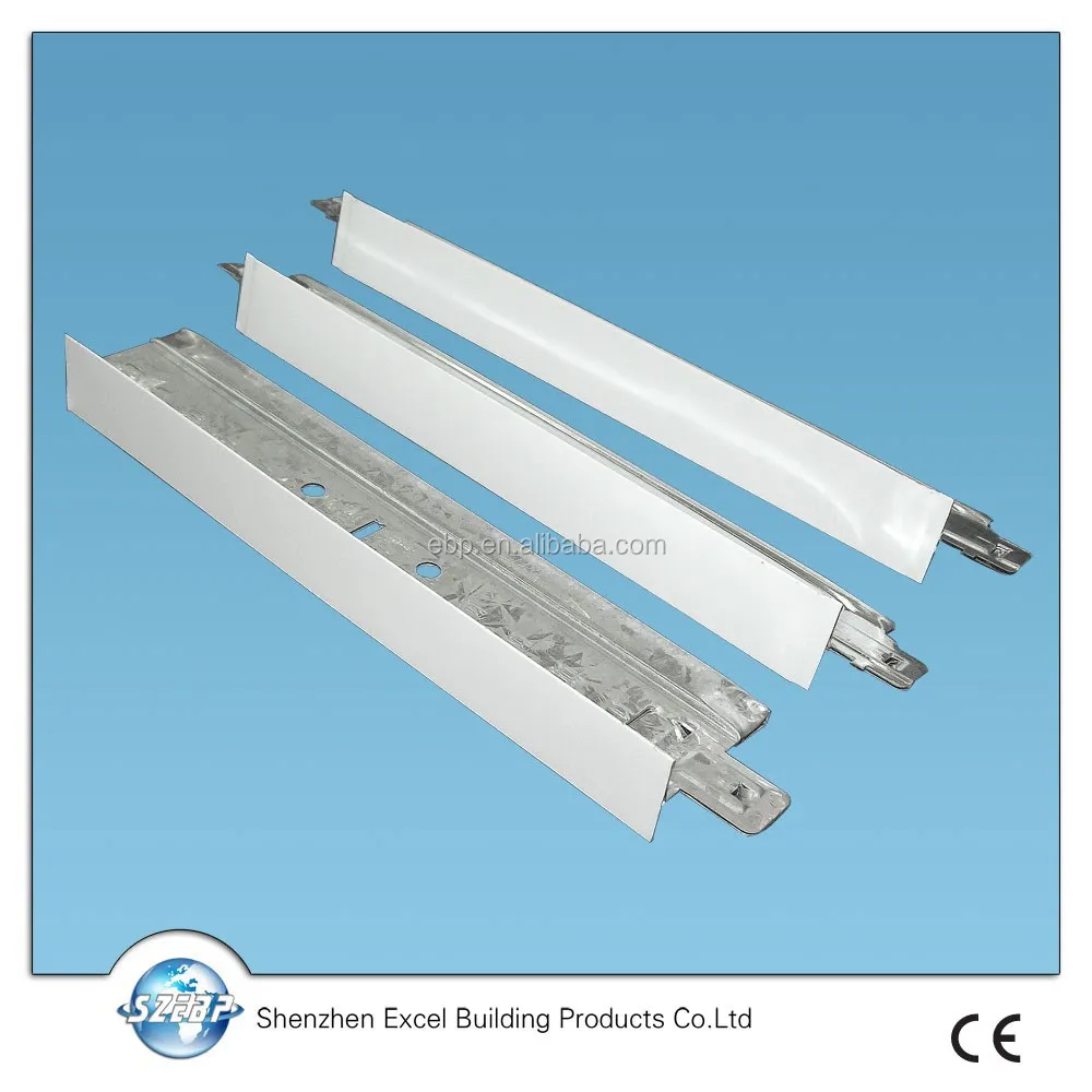 
T24 t bar suspended ceiling grid of flat bar ,main tee ,cross tee 