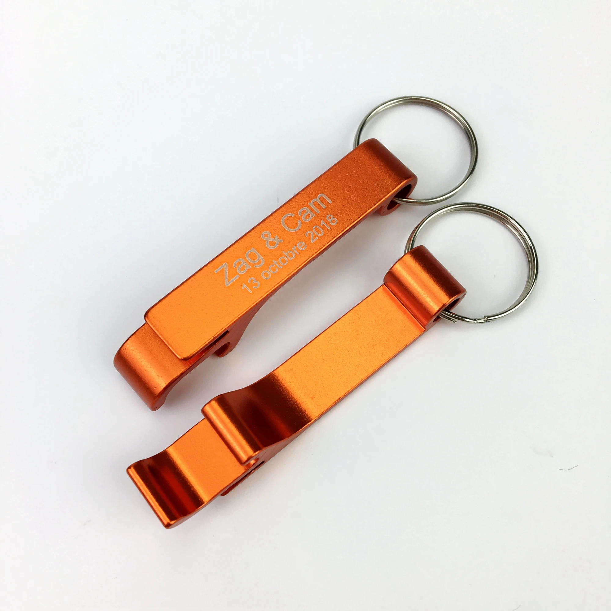 

Wholesale cheap custom blank aluminium bottle opener keychain