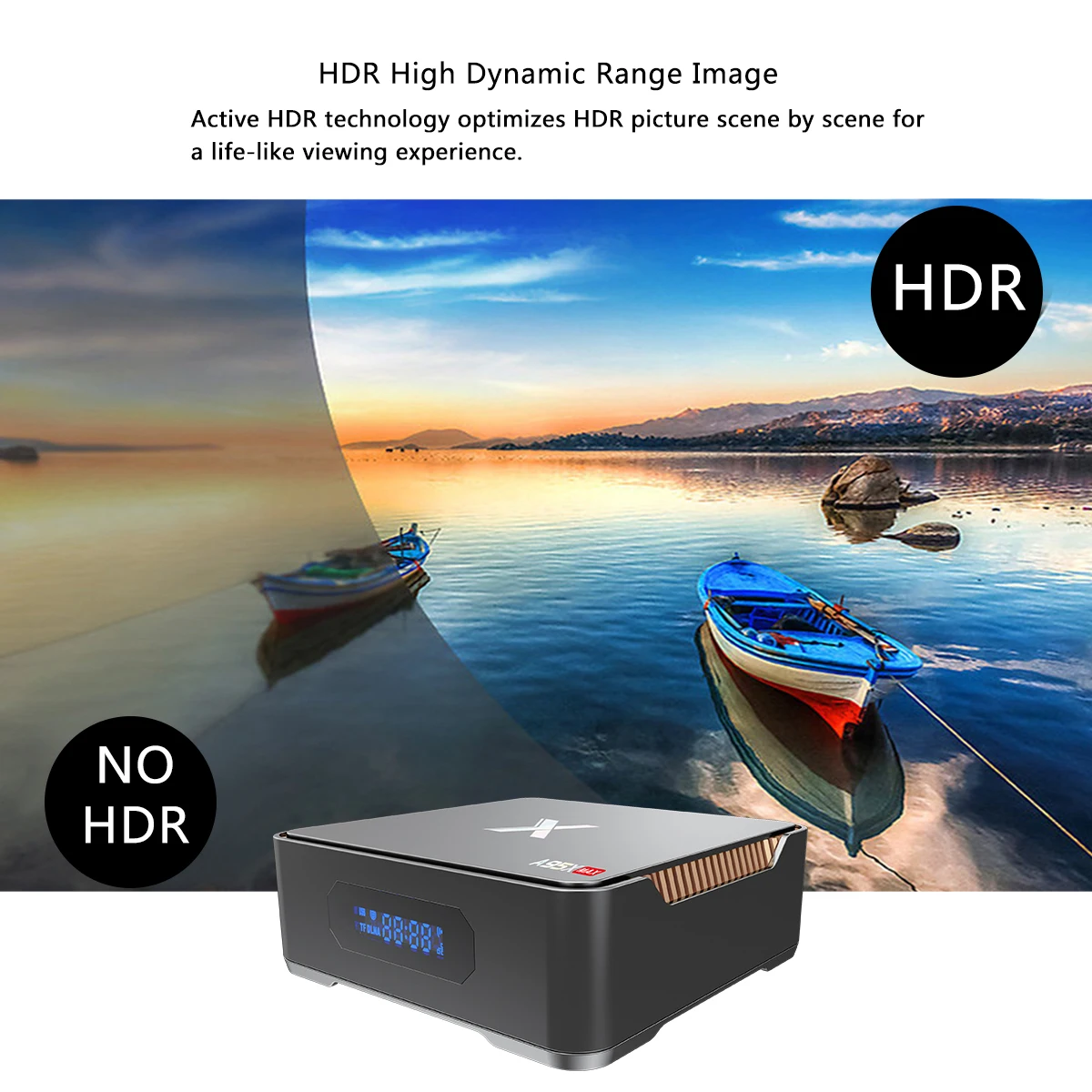 Global Tv Box 2020 A96x Max Amlogic S905x2 Quad Core 4gb Emmc 1000m Lan