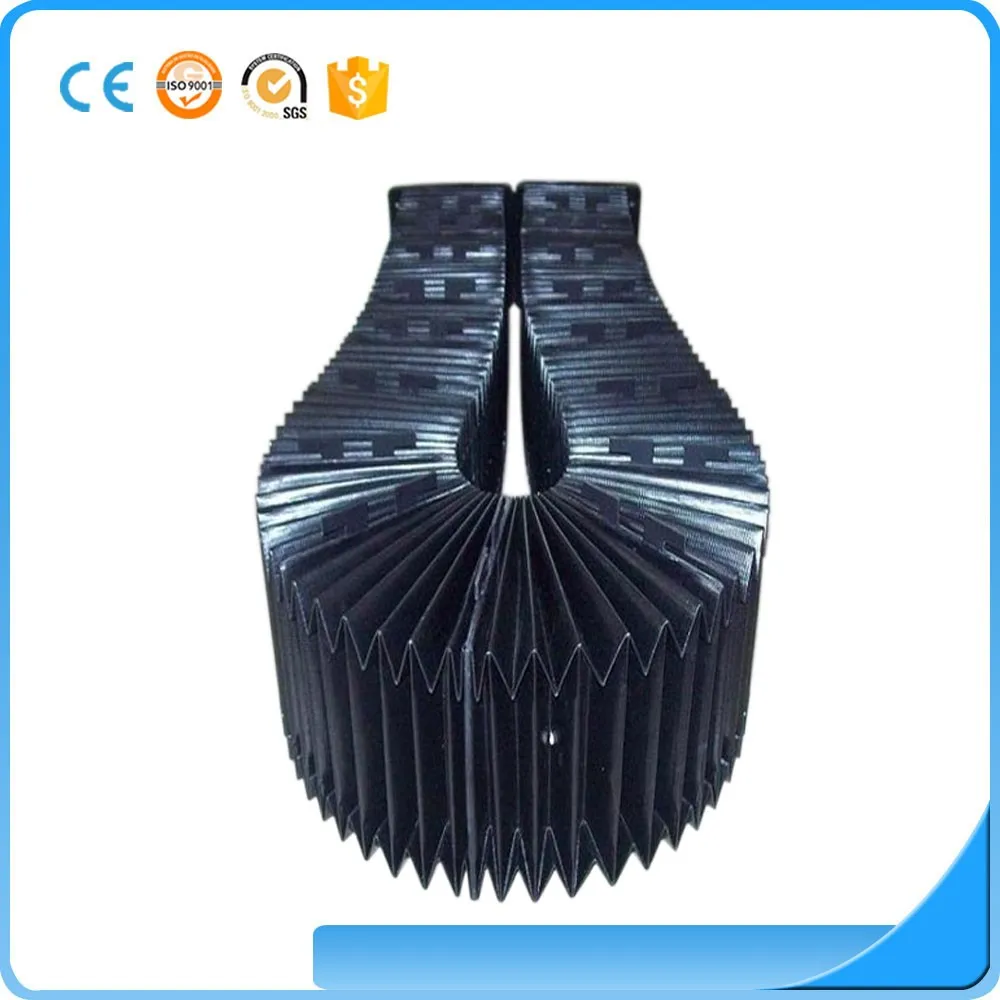 Cnc Machinery Rubber Flexible Bellows Ball Screw Cover 3cm Inner Dia