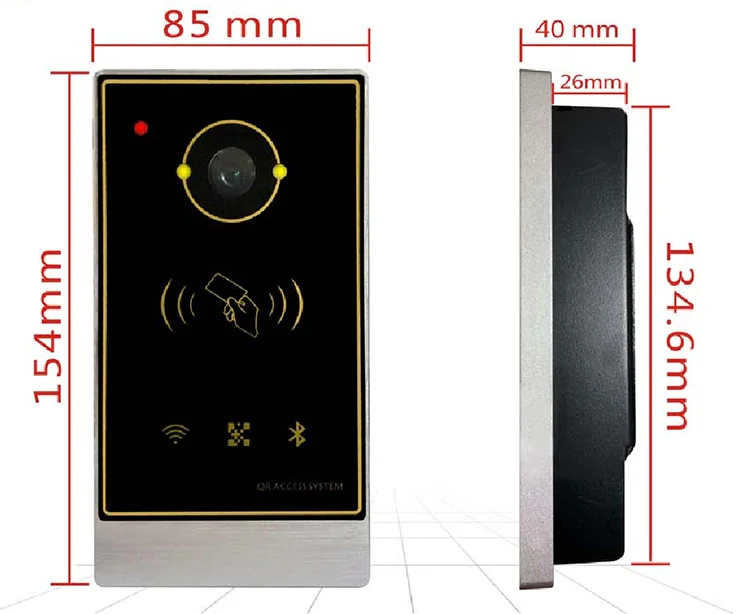 Second-generation ID Card, FM1208 CPU Card, M1 Card QR Code RFID Access Control System