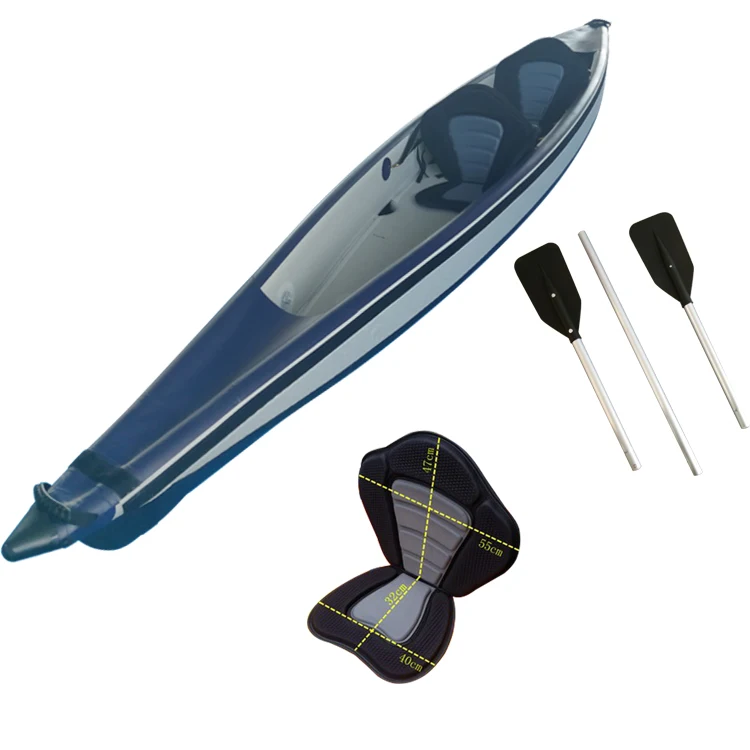 

2 person drop stitch folding inflatable fishing kayak, N/a