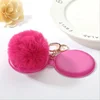 Hot sell makeup mirror key chain