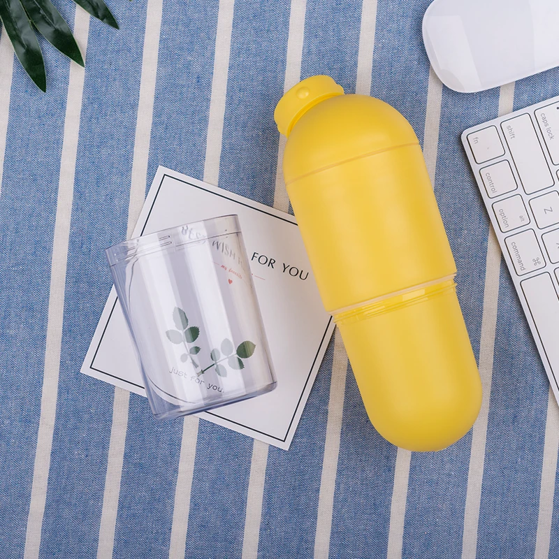 Free Samples with Competive Price BPA Free Plastic Water Bottle with Pill Box shape