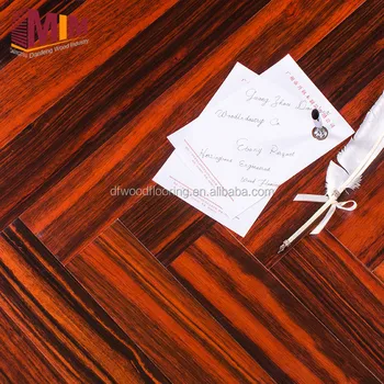 2017 Popular Finished African Ebony Multilayer Engineered Wood