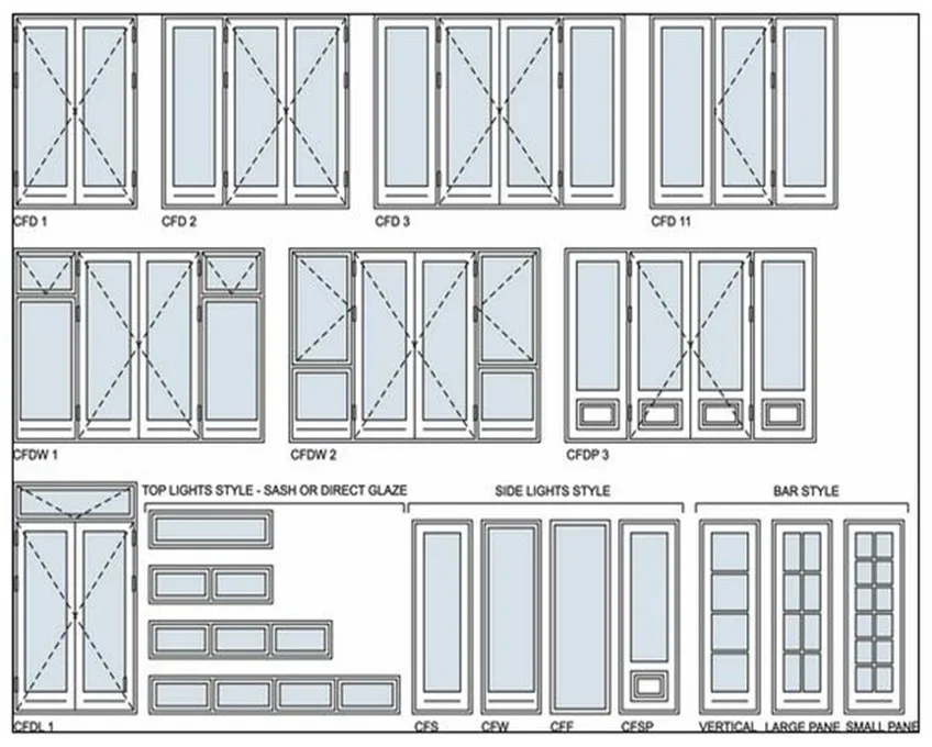 product-Zhongtai-exterior position aluminium swing door commercial swing door custom-img-1