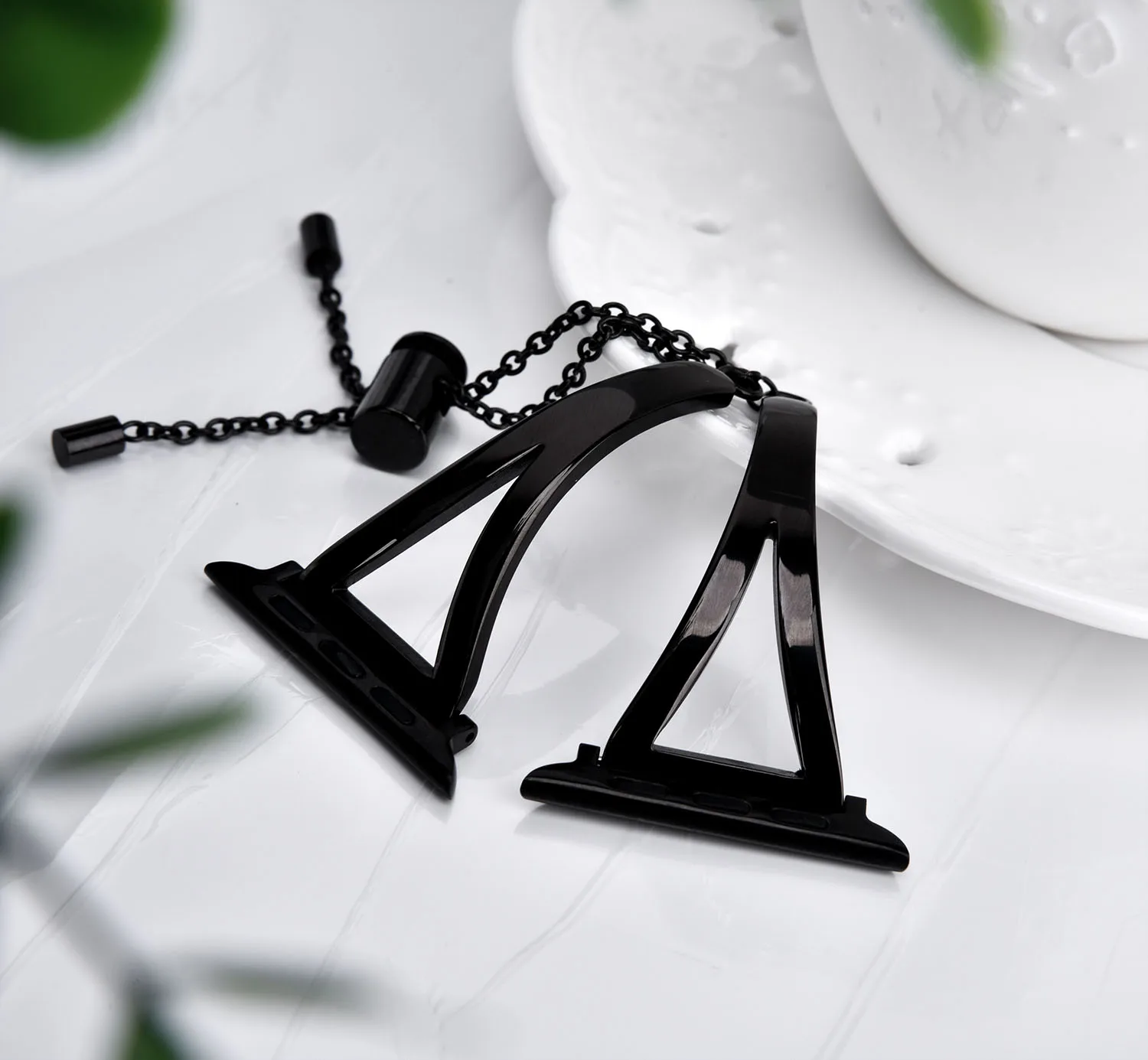 2020 luxury women girly triangle bracelet for apple iwatch band