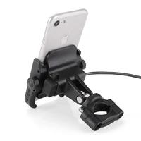 

Motorcycle mobile phone seat modified mobile phone frame metal alloy bracket 12-24v waterproof charging