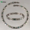 Popular Design Men's And Women's Health Element Stone Jewelry Set