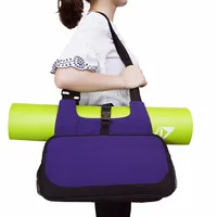 

Heavy Duty Fashion Canvas Exercise Yoga Mat Carry Bag for Yoga Plates