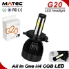 Newest!!! car accessories 12V G20 led headlight lamp 40w led driving light auto parts