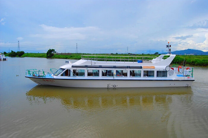 月米玻璃钢客船/轮渡船