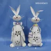 White rabbit wholesale latest ceramic decoration candle holder