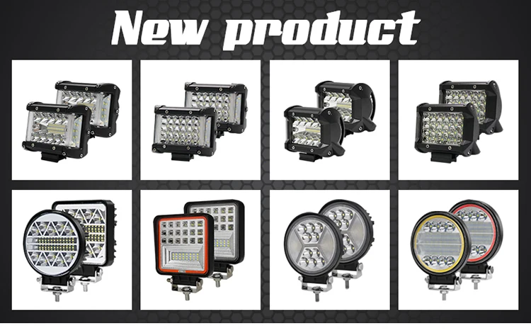 4 inch round high quality 27w led work light spot flood beam