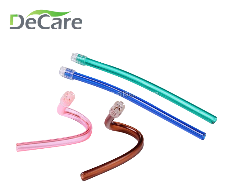 Grade Disposable Dentist Soft Tips Saliva Ejector/straw /dental Suction