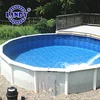 Plastic adhesive swimming pool vinyl liner pvc border line,above ground round shape pool liner 15` 30' feet