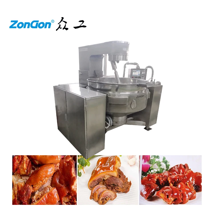 Fudge Making Cooking Kettle Machine/tilting Jacketed Kettle Machine