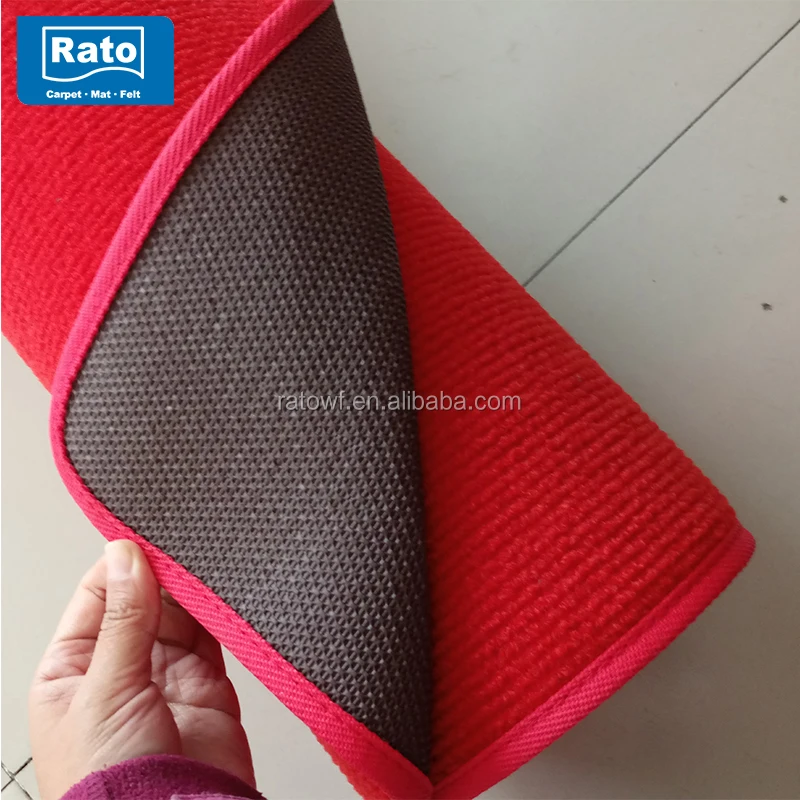 Red Striped Carpet Runner Event Carpet Welcome Carpet Factory Supply