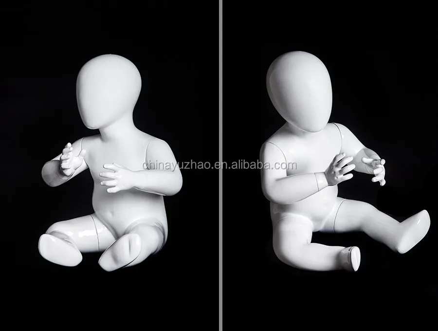 High Quality Abstract Full Body Baby Child Mannequin Infant Mannequin