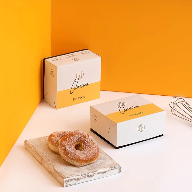 
Custom exo friendly wholesale paper donut packaging box with custom logo 