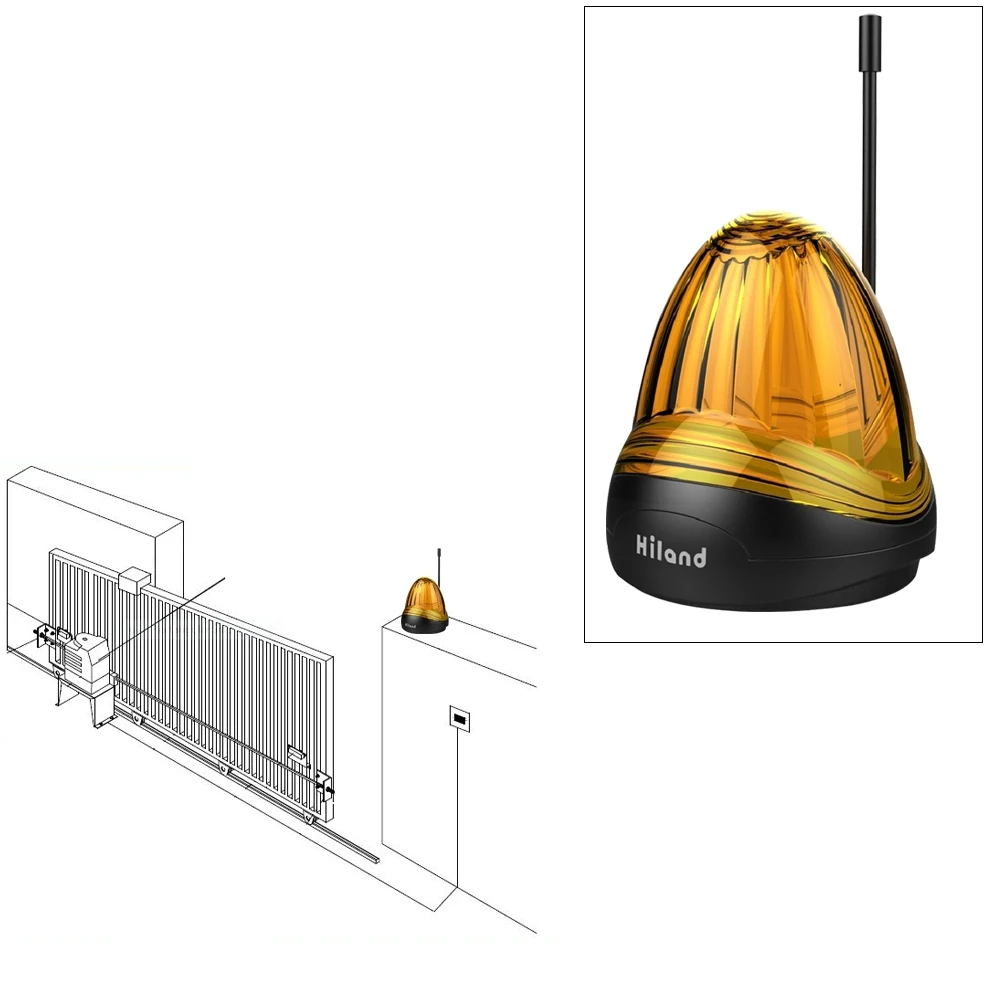 Ce,Automatic Gate Warning Light F6000 Buy Automatic Gate Warning