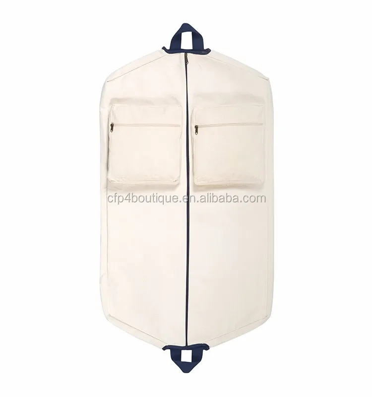 Cfp B564 Heavyduty Bags With Zip Pockets Canvas Garment Bag Buy