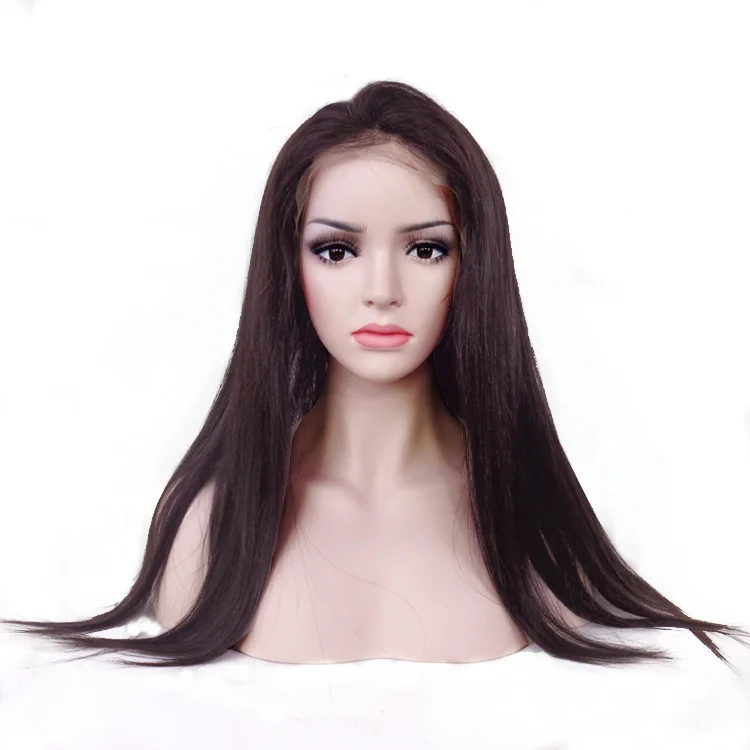 

130% density human hair wig wholesale straight free shipping full lace wig samples virgin brazilian full lace wig with baby hair