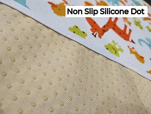 
Waterproof NOT bunching up anti-slip laminated splash mat 