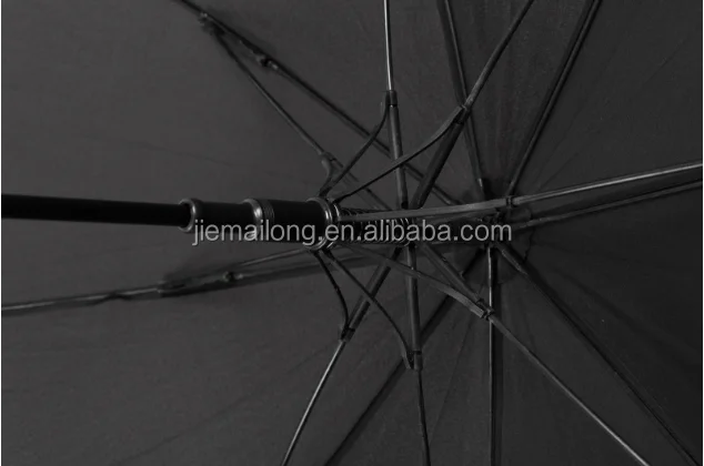 
Samurai sword umbrella black solid fabric 110cm fiber frame umbrella with long ancient hilt handle with shoulder girdle sleeve 